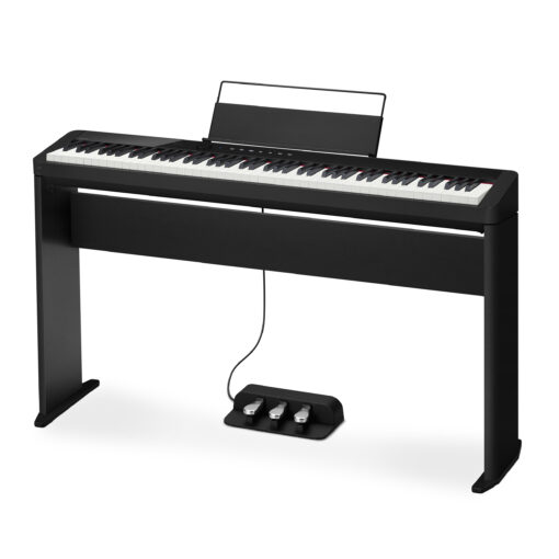 Digitalpiano, CASIO PRIVIA PX-S1000 BK med benställning CS-68 BK och trepedalställ SP-34 - Pianomagasinet