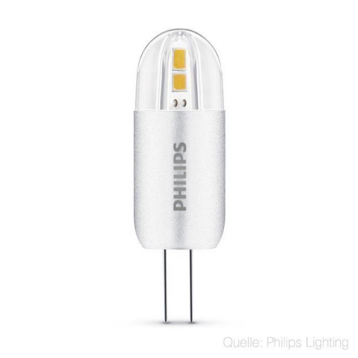 LED-lampa, 12V/2W till G4-kontakt, 3000K