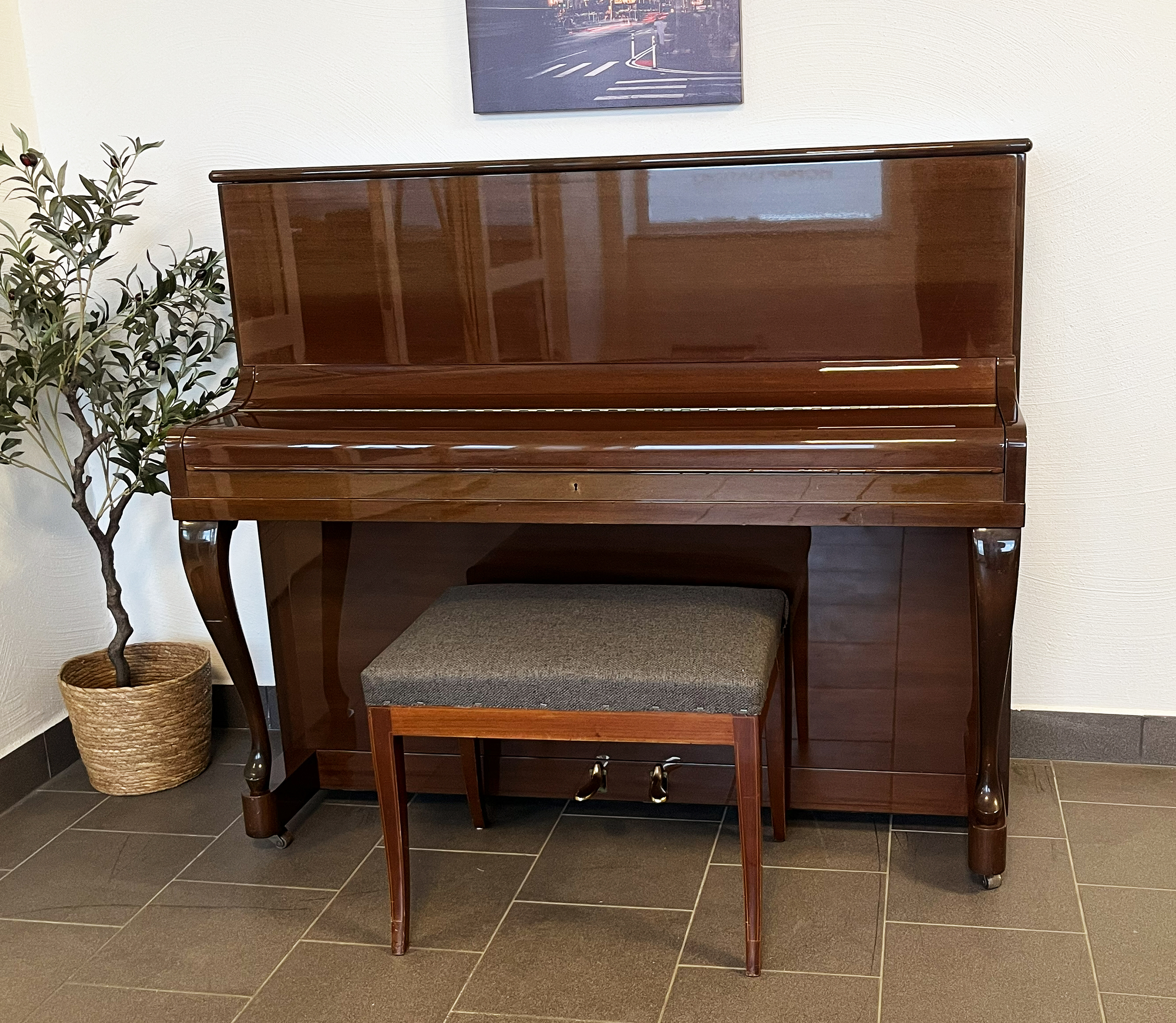 Piano, Nordiska Pianofabriken modell 118