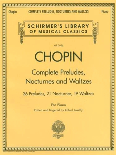 Chopin - complete preludes, nocturnes and waltzes