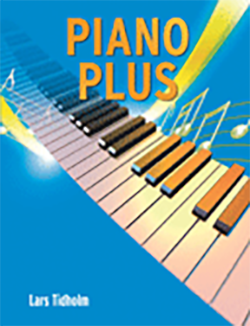 Piano Plus - pedagogisk pianobok med stor genrebredd och improvisationsövningar