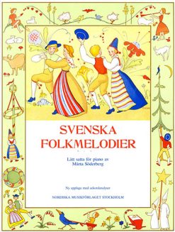 Svenska folkmelodier - lättsatta pianonoter med klassiska svenska melodier