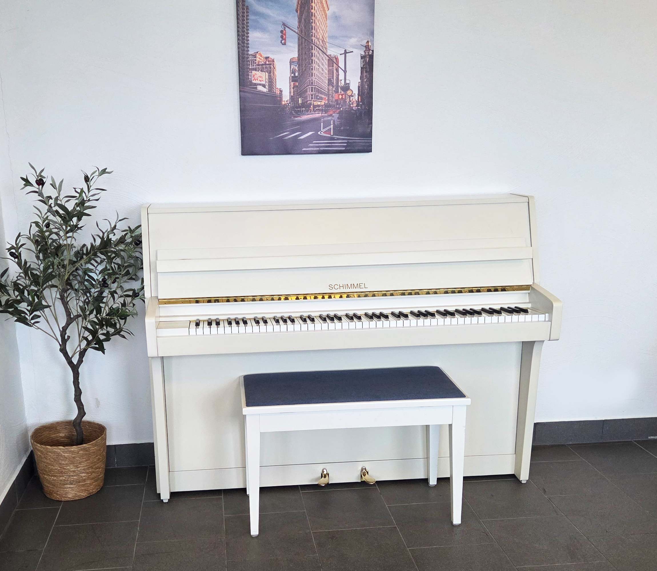Akustiskt piano, Schimmel modell 108 - Pianomagasinet