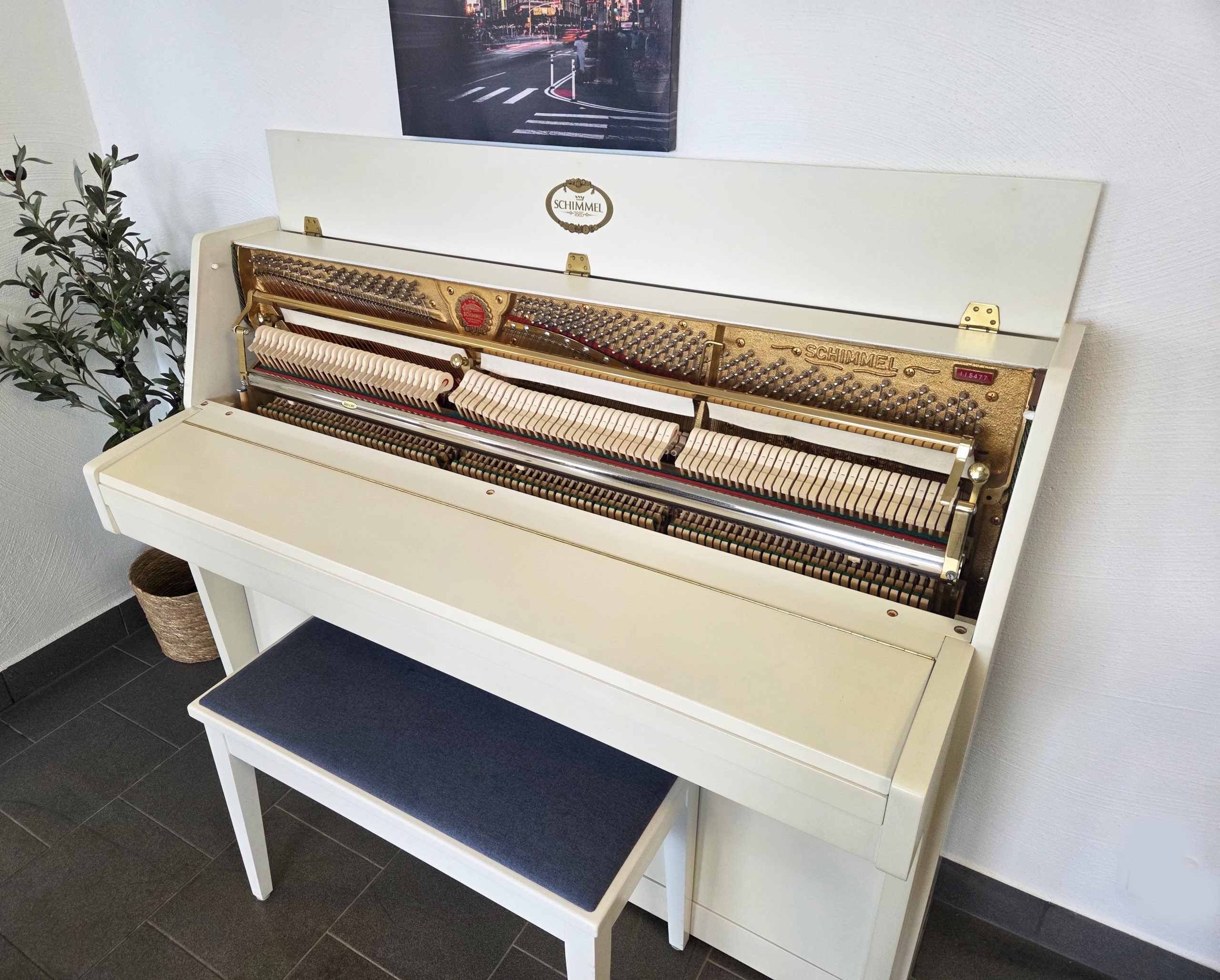 Akustiskt piano, Schimmel modell 108 - Pianomagasinet
