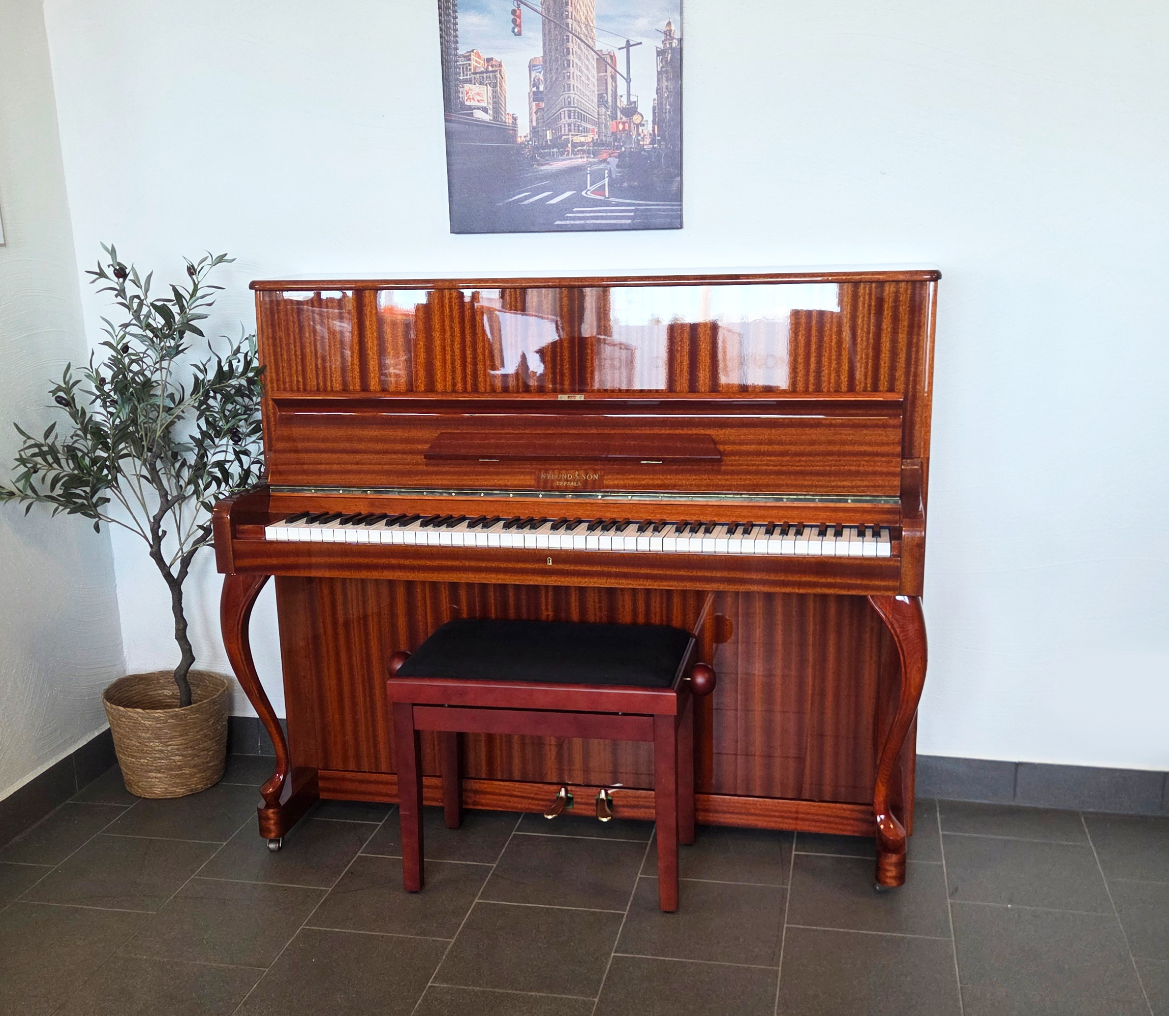 Akustiskt piano, Nylund och Son modell 118 - Pianomagasinet